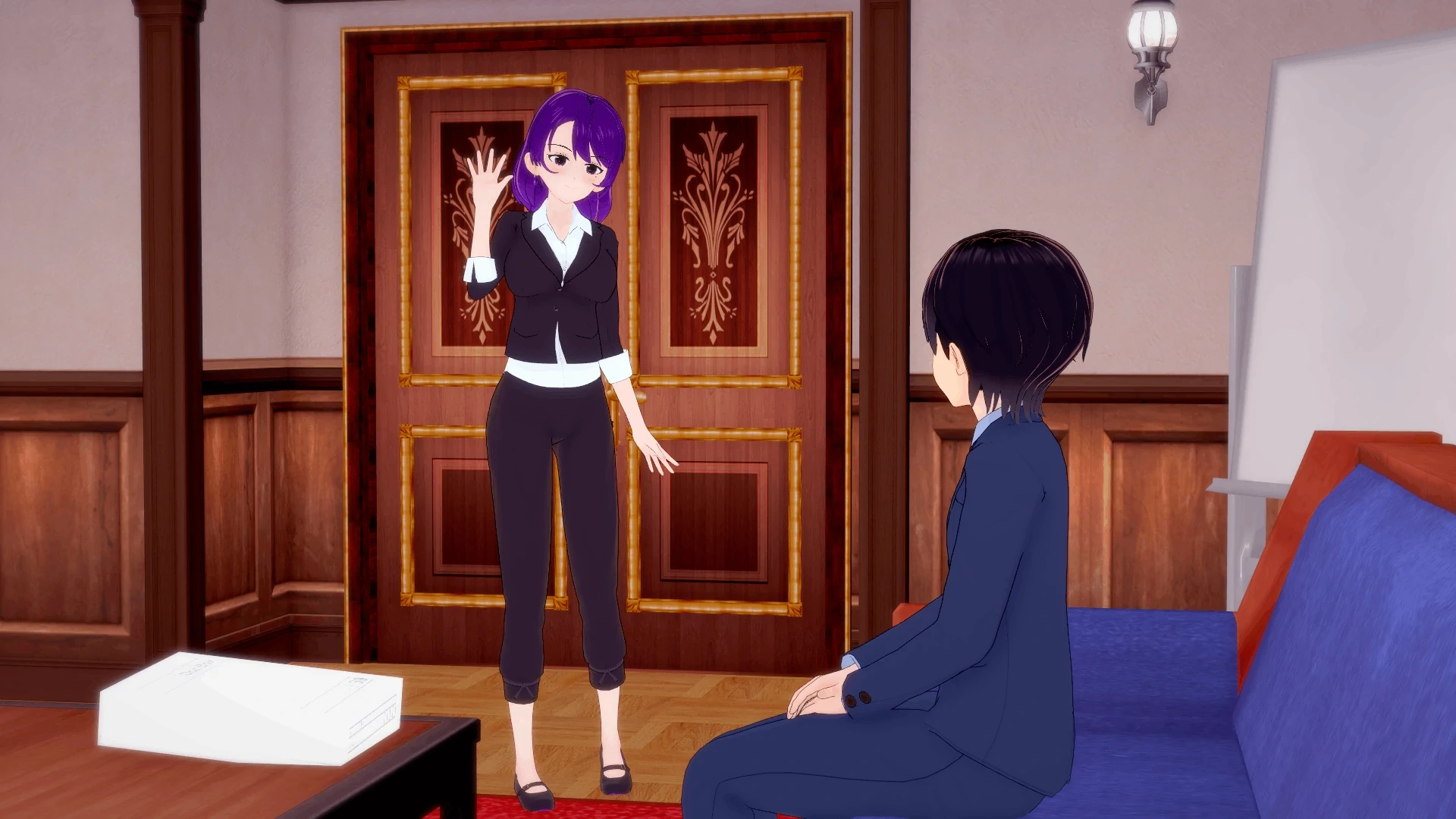 【日系SLG/AI汉化/3D】我被女主人包围0.8 AI汉化版【PC+安卓/1.3G/更新】 内容图 1