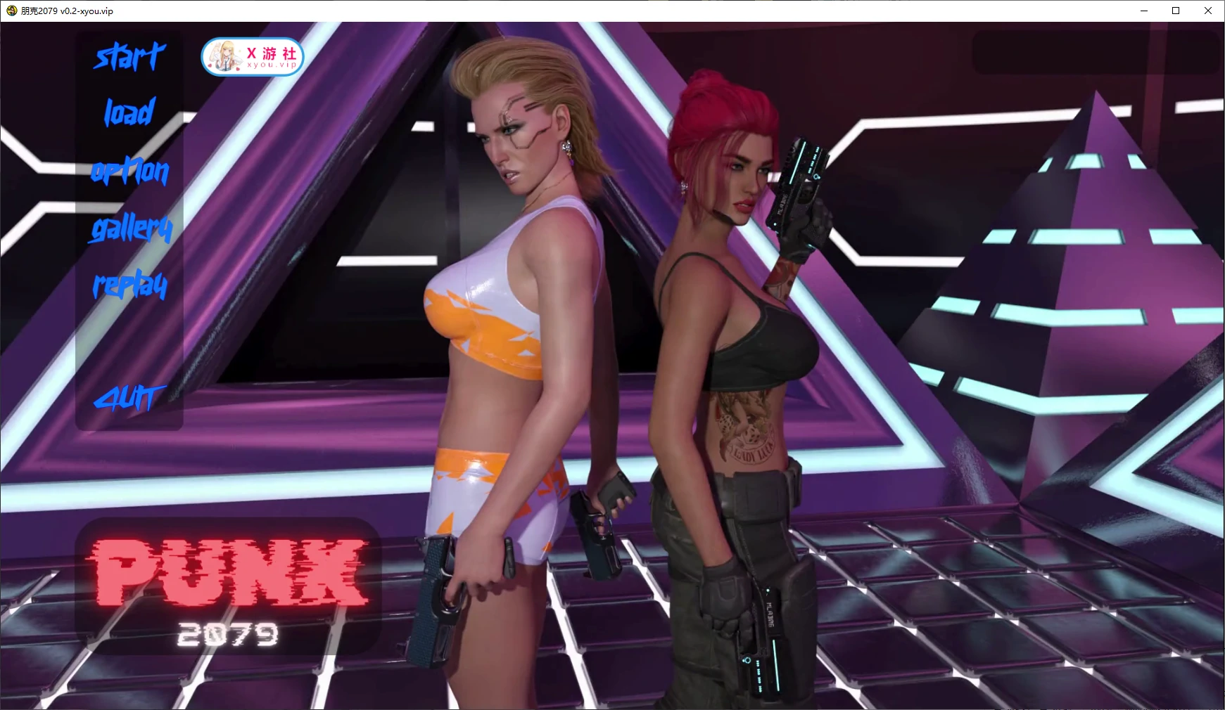 【欧美SLG/AI汉化/3D】朋克2079 v0.2 AI汉化版【PC+安卓/3.4G/更新】 封面图 1