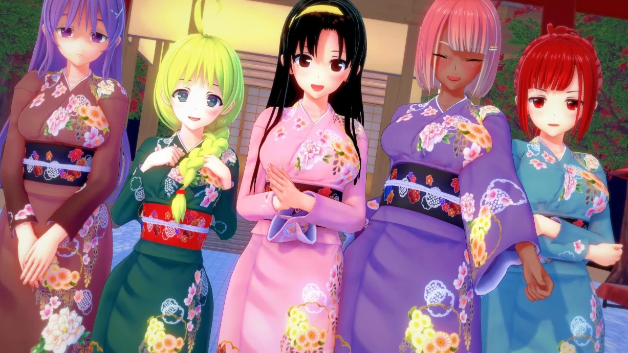 【日系SLG/AI汉化/3D】学园恋爱2.4 AI汉化版【PC+安卓/2.1G/更新】 内容图 2