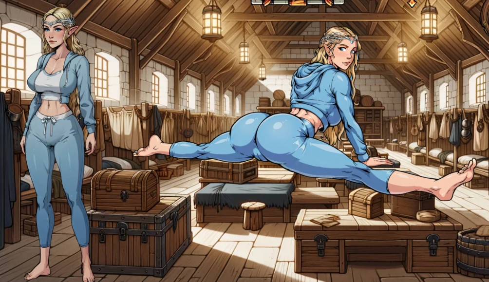 【欧美SLG/AI汉化/2D】凯兰崔尔的堕落0.12.3 AI汉化版【PC+安卓/1.6G/更新】 封面图 3