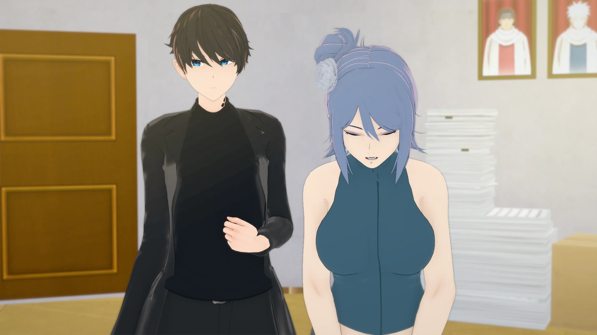 【日系SLG/AI汉化/3D】多元宇宙平衡0.9.9.4 + 万圣节特辑 AI汉化版【PC+安卓/3.5G/更新】 封面图 3